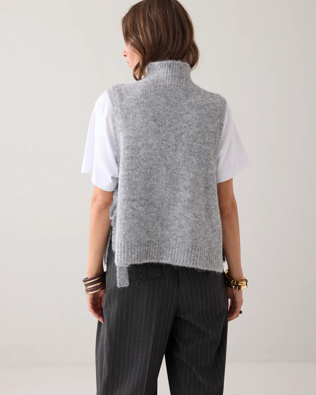 Summum Spencer Knit with Broaches