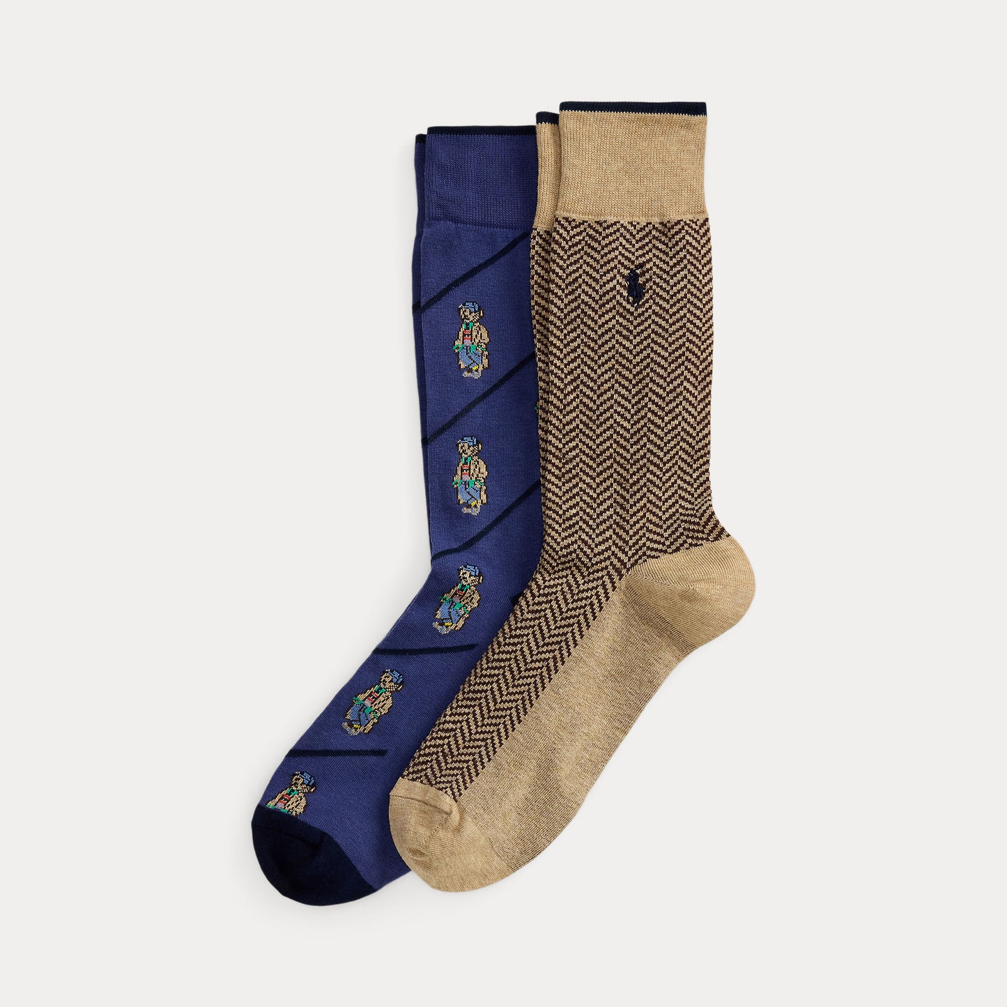 Polo Ralph Lauren Two Pack Polo Bear Socks