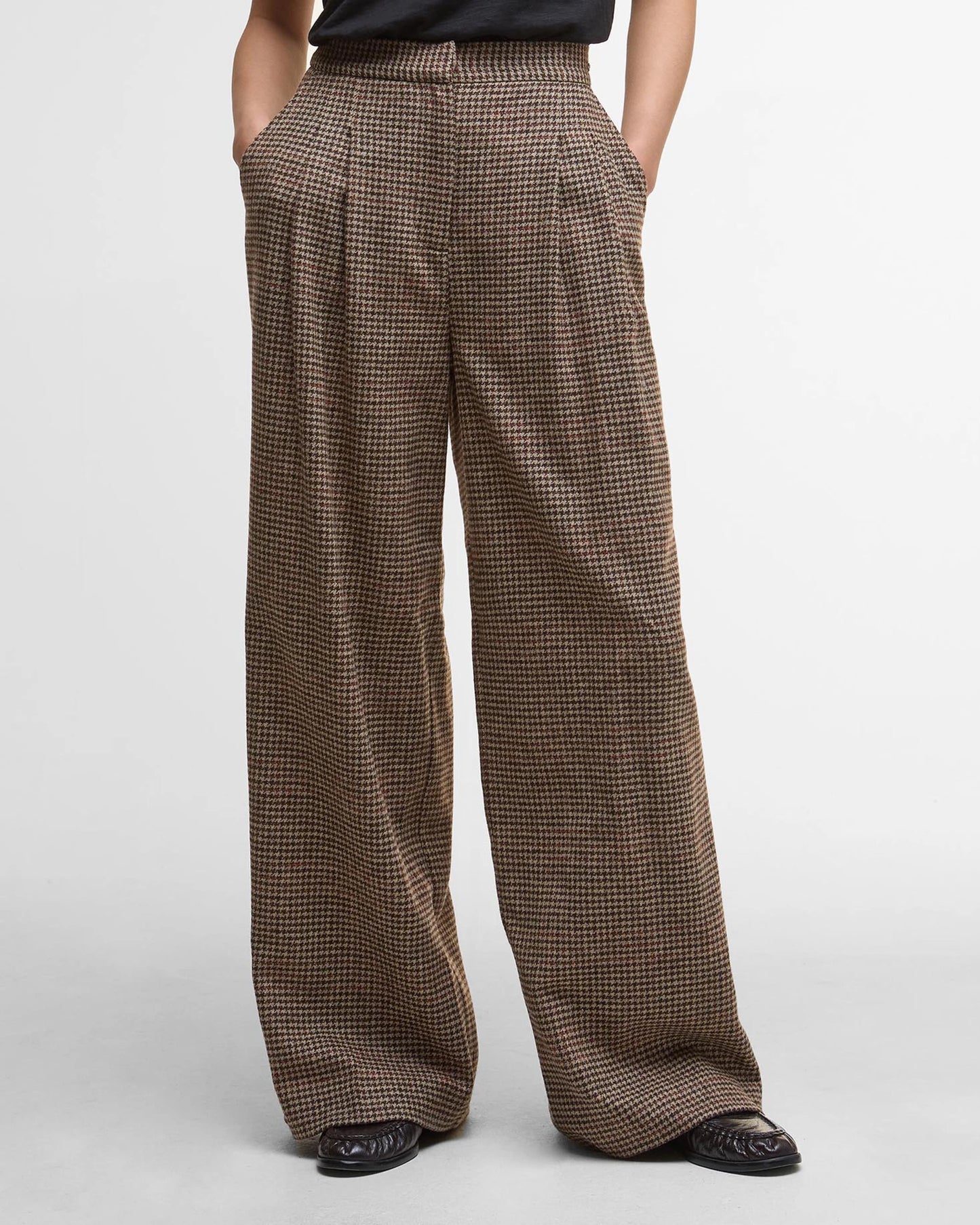 Barbour Sophia Wool Tailored Trousers