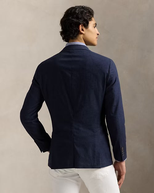 Polo Ralph Lauren Modern Plaid Linen-Blend Jacket