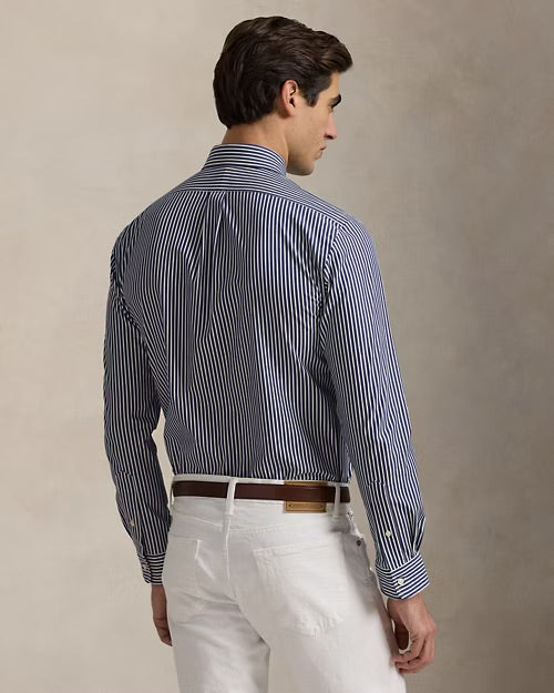 Polo Ralph Lauren Custom Fit Striped Stretch Poplin Shirt
