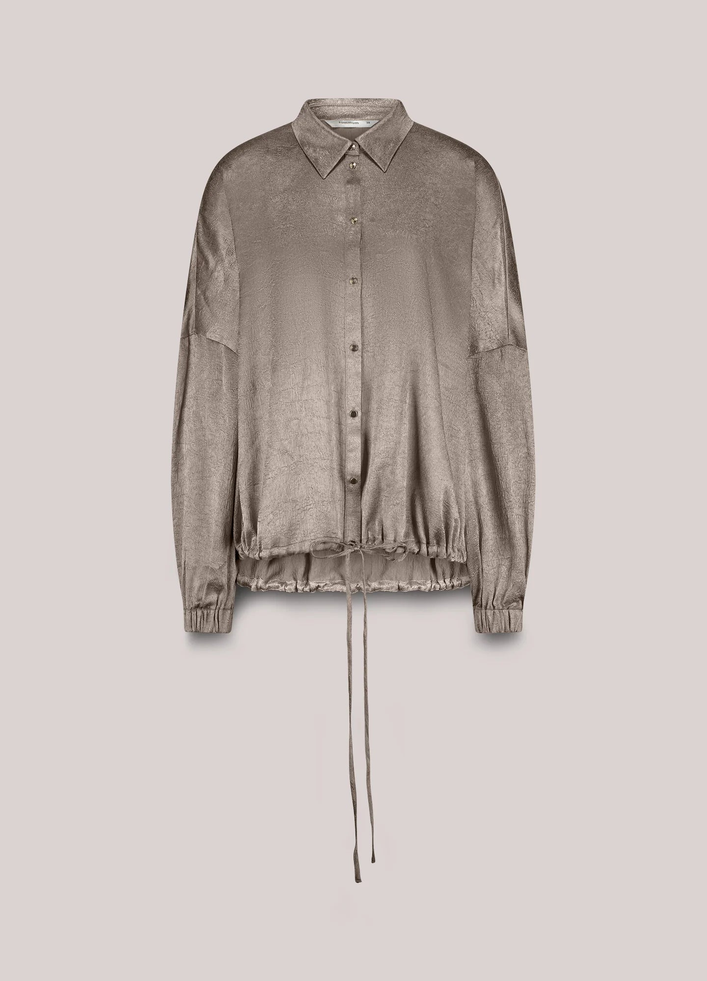 Summum Shiny Wide Blouse