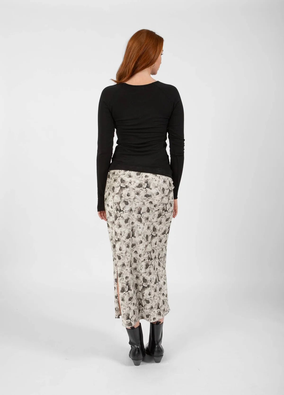 Coster Copenhagen Long Sleeve Wool Mix T-Shirt