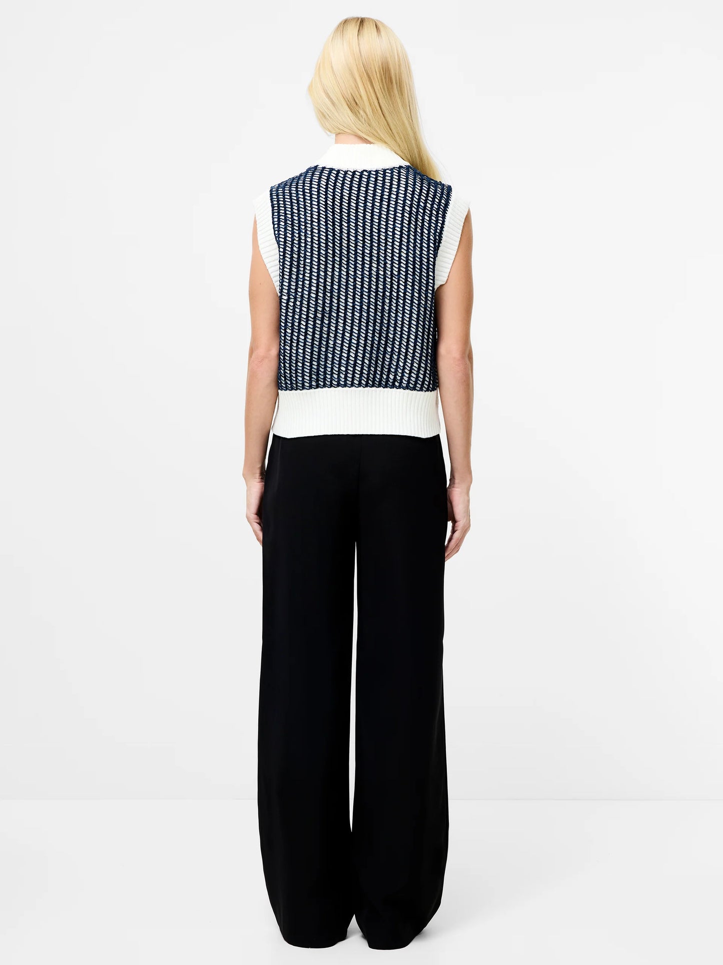 French Connection Klara Sleeveless Zip Up Jumper