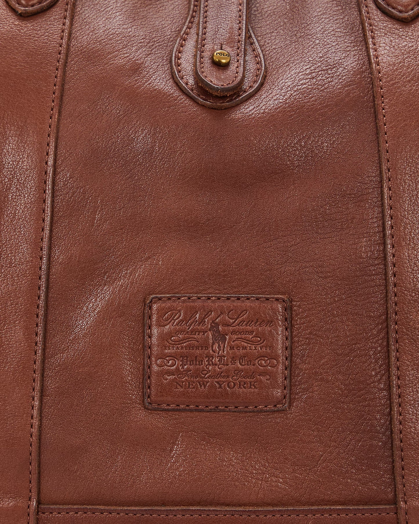 Polo Ralph Lauren Heritage Leather Tote