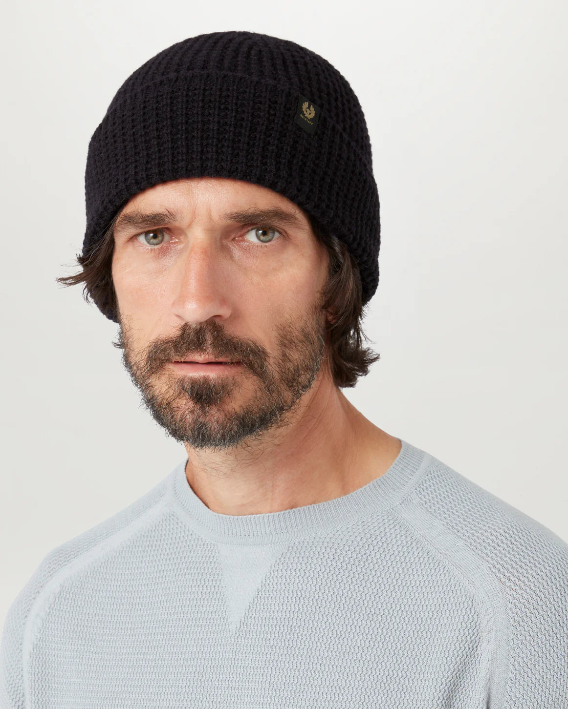 Belstaff Tuck Rib Beanie Hat