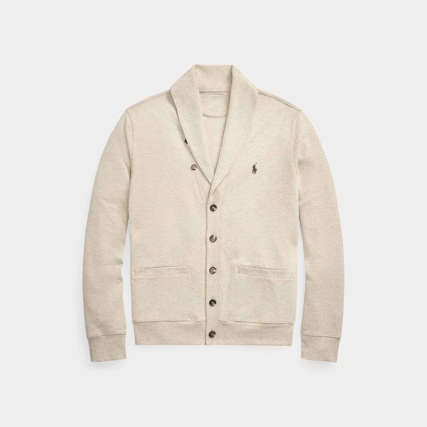 Polo Ralph Lauren Luxury Jersey Shawl-Collar Cardigan