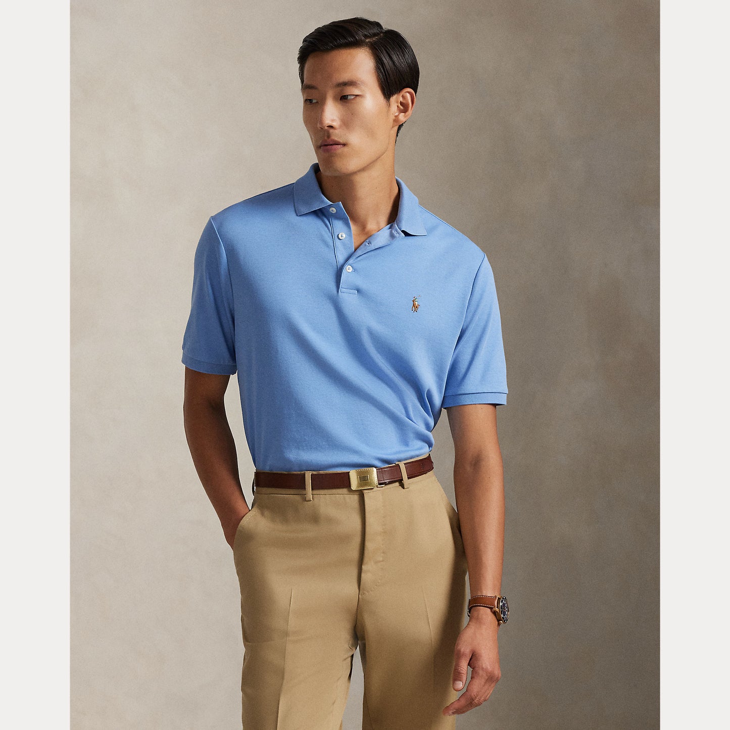 Polo Ralph Lauren Custom Slim Fit Soft Cotton Polo Shirt