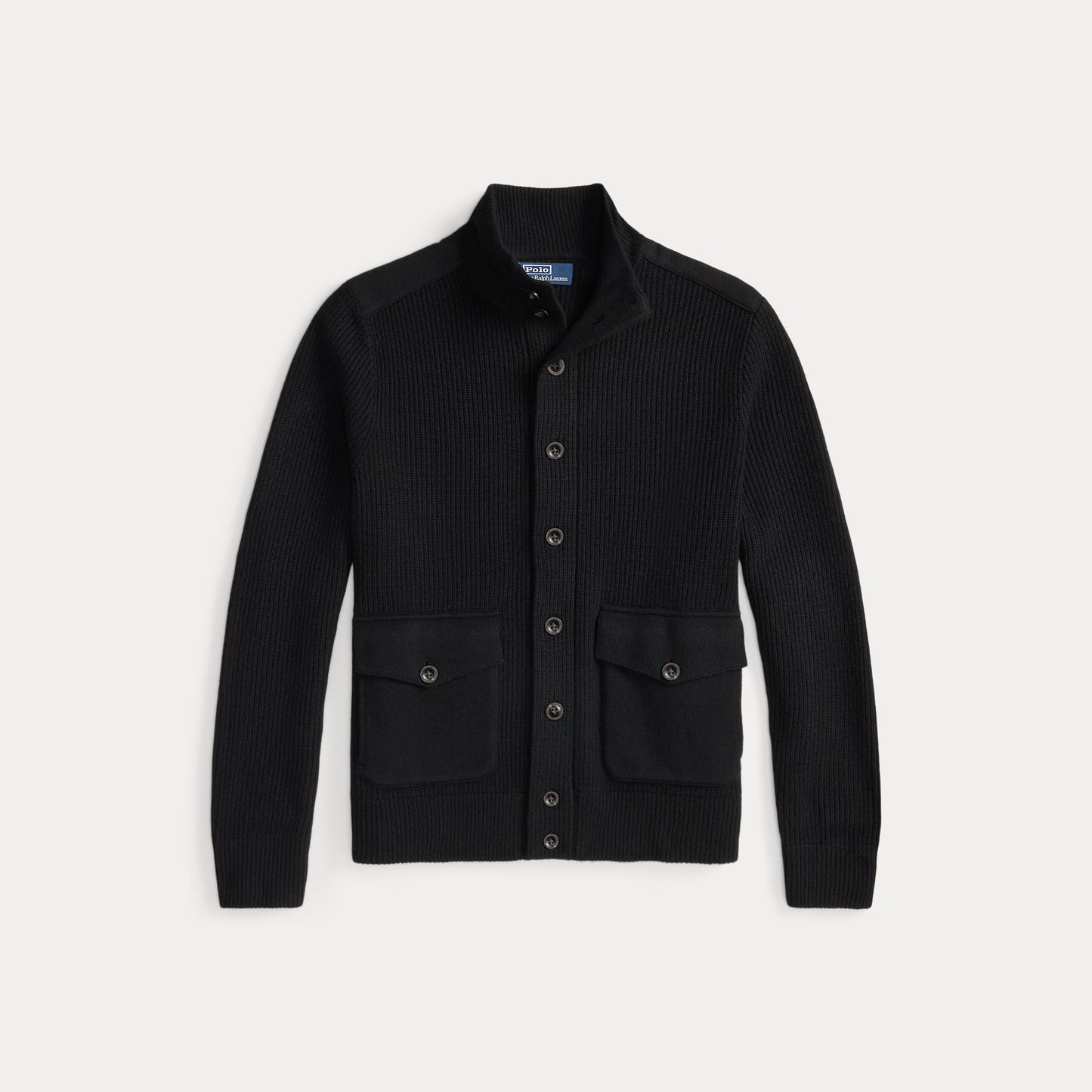 Polo Ralph Lauren Wool Mockneck Cardigan