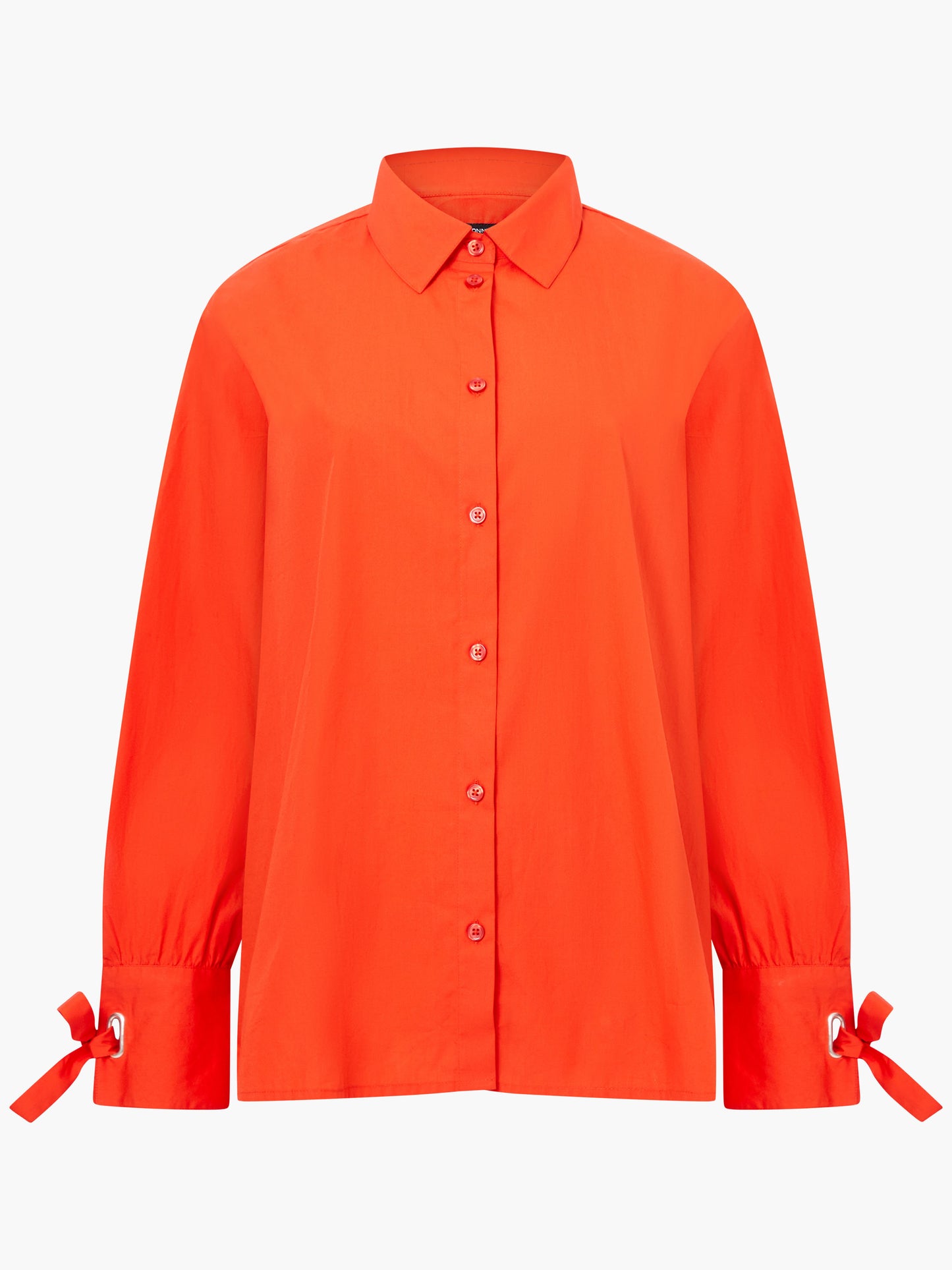French Connection Cambria Tie Up Bow Shirt