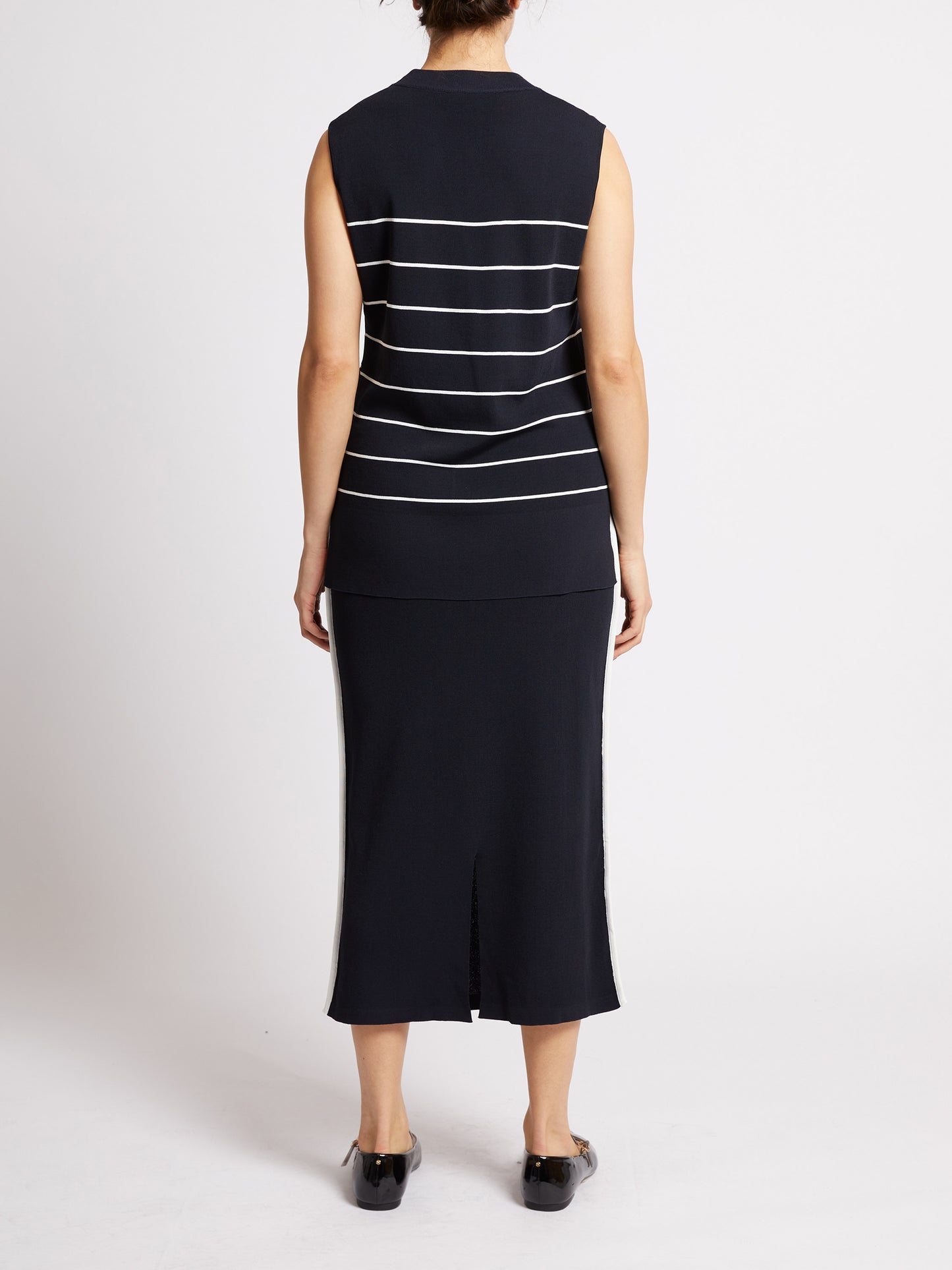 French Connection Ottie Striped Vest