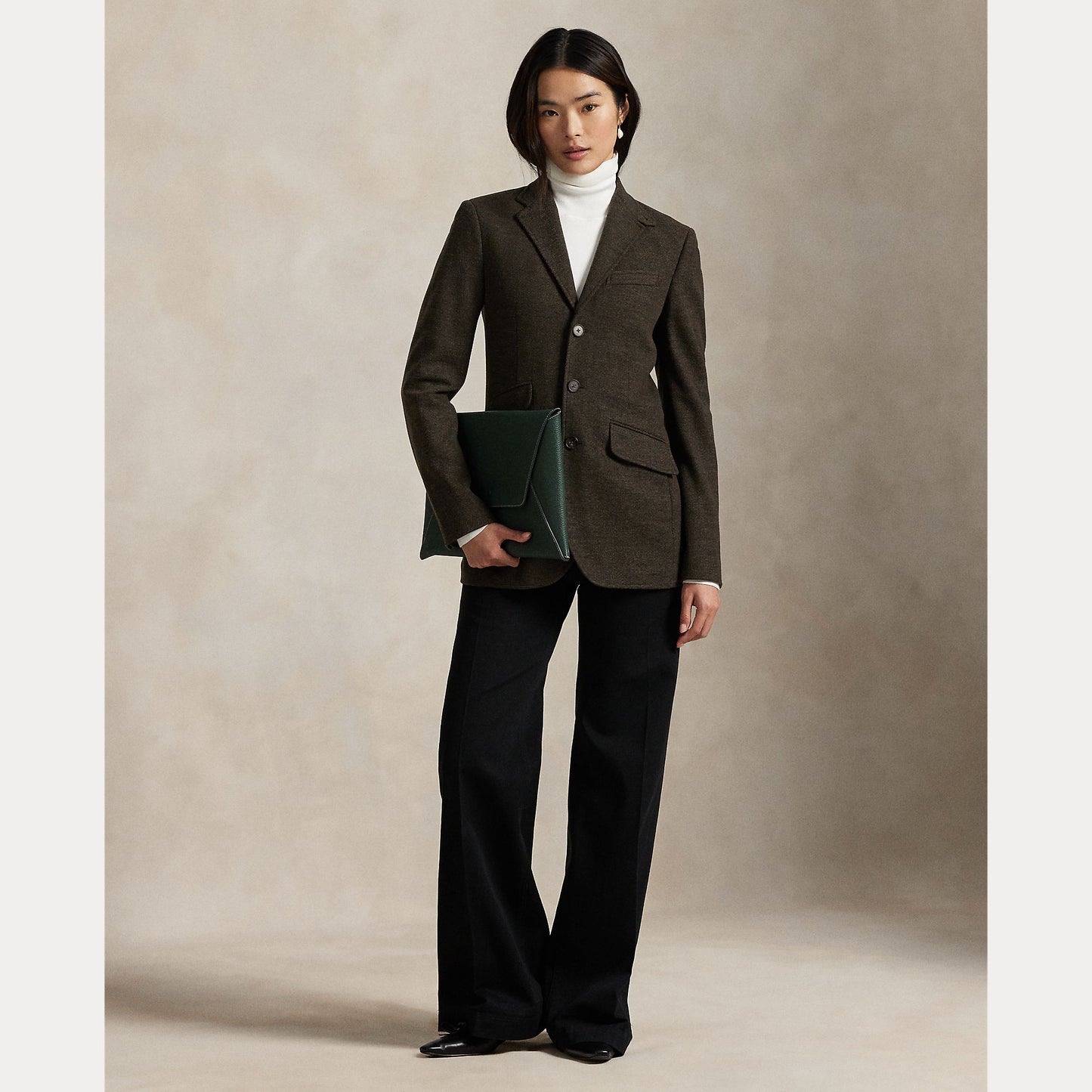 Polo Ralph Lauren Herringbone Jacquard Knit Blazer
