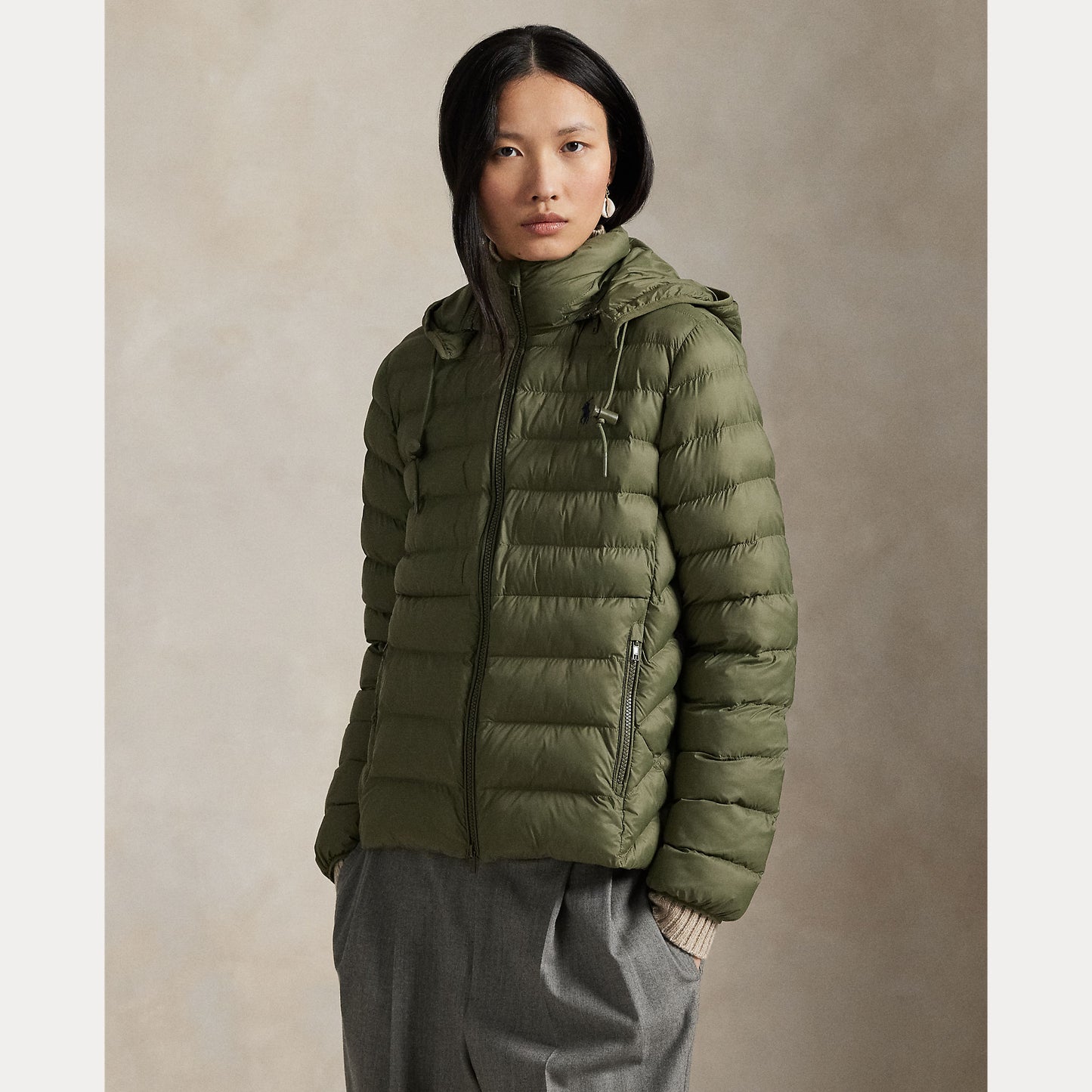 Polo Ralph Lauren Water Resistant Packable Hooded Jacket