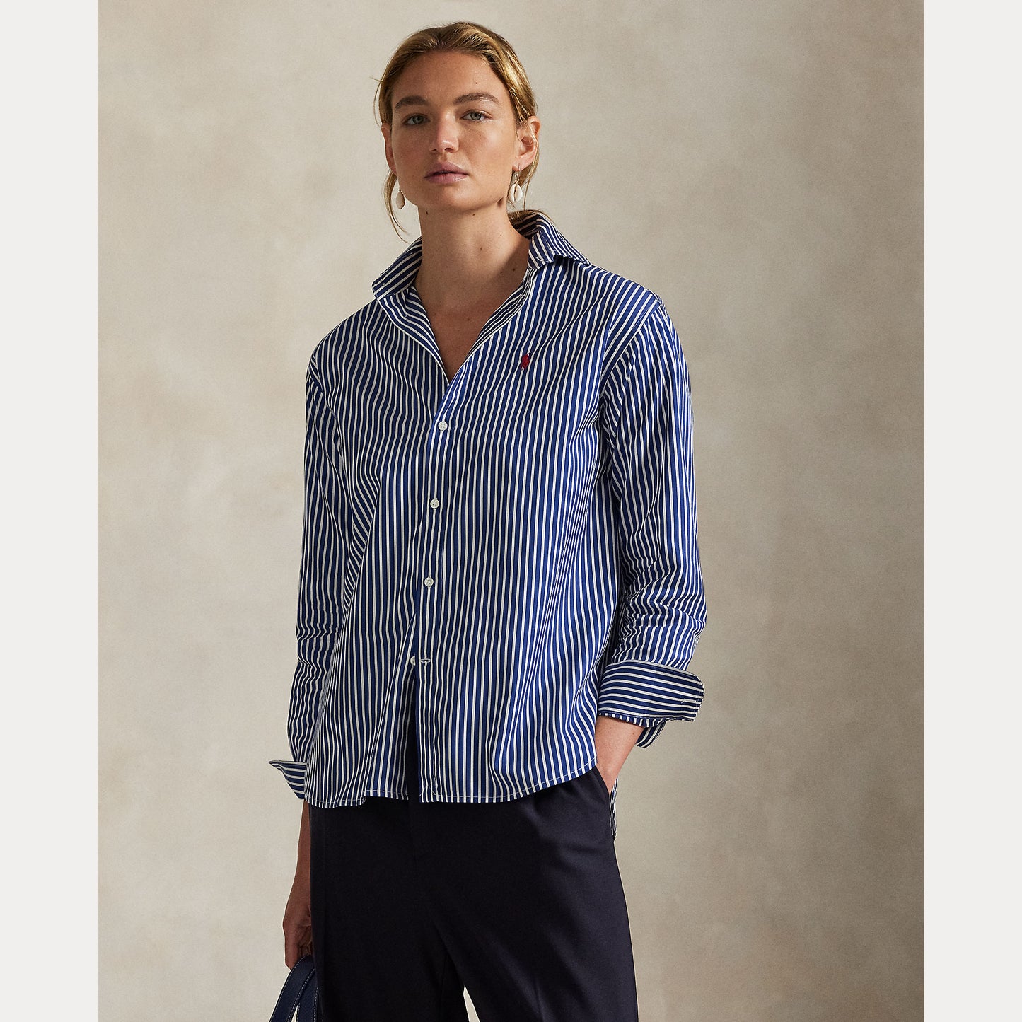 Polo Ralph Lauren Relaxed Fit Striped Cotton Shirt