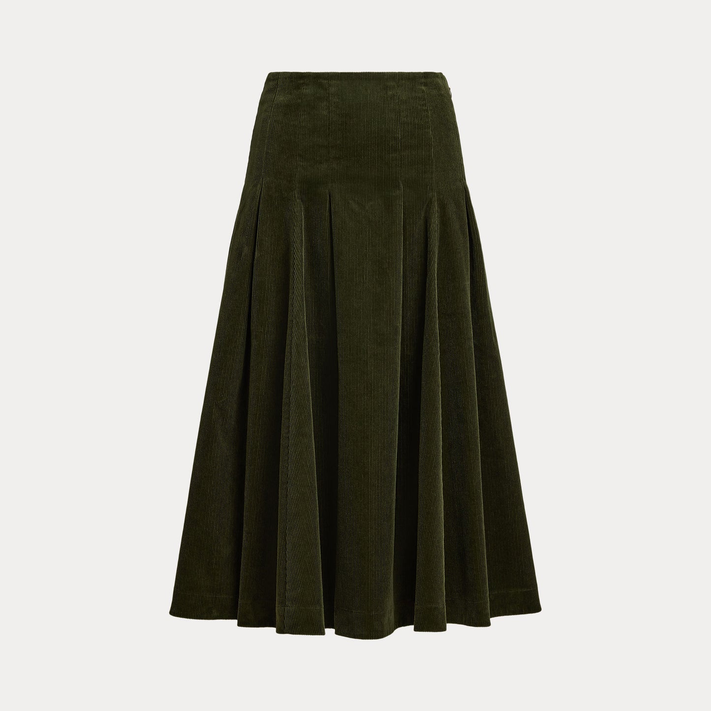 Polo Ralph Lauren Pleated Corduroy Skirt