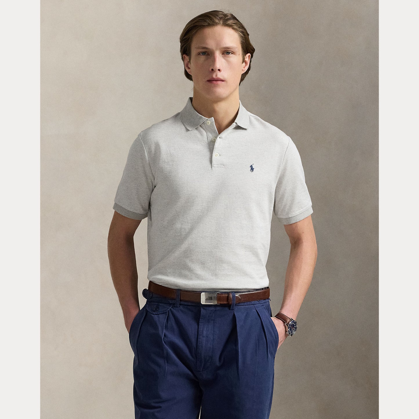 Polo Ralph Lauren Houndstooth Polo Shirt