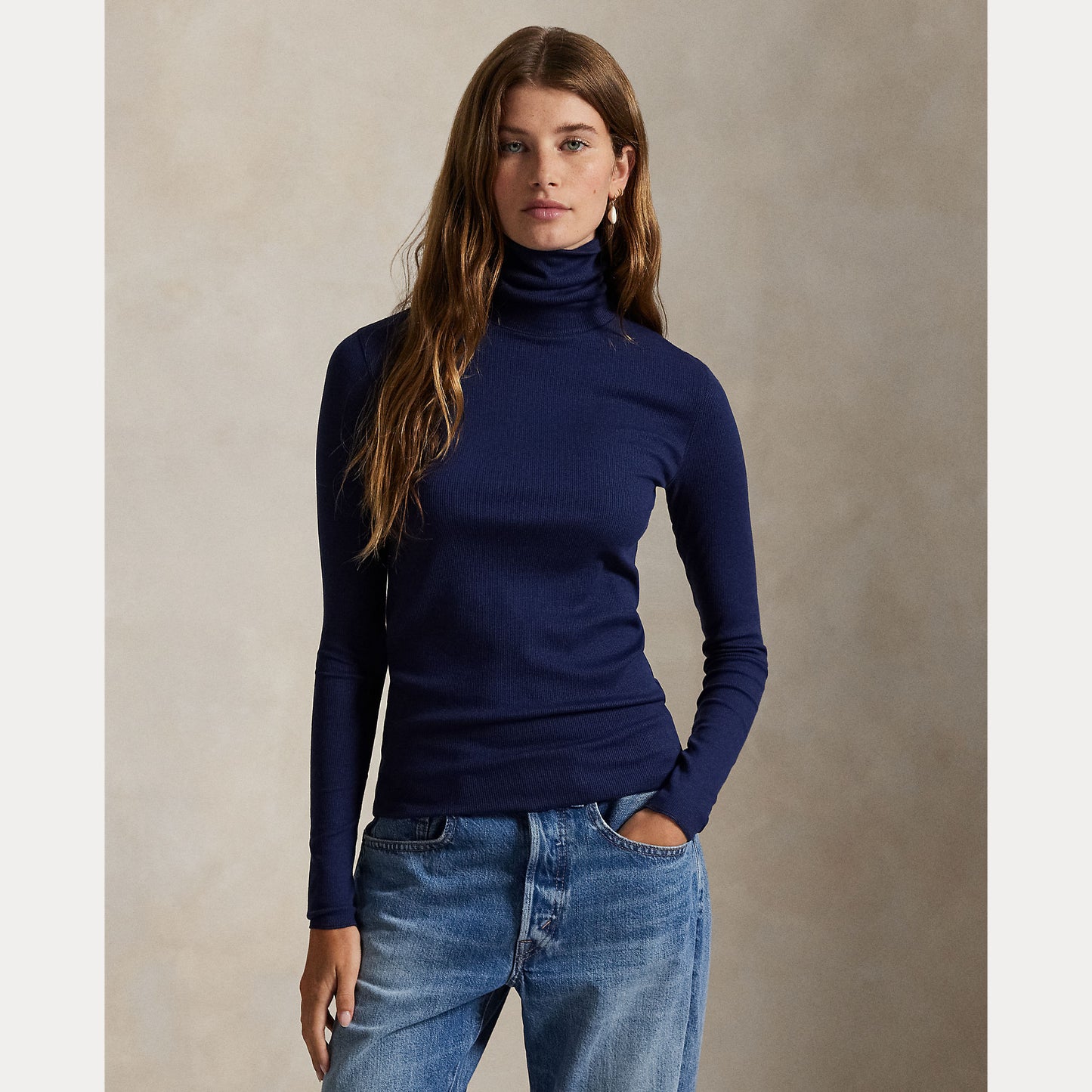 Polo Ralph Lauren Stretch Blend Turtleneck
