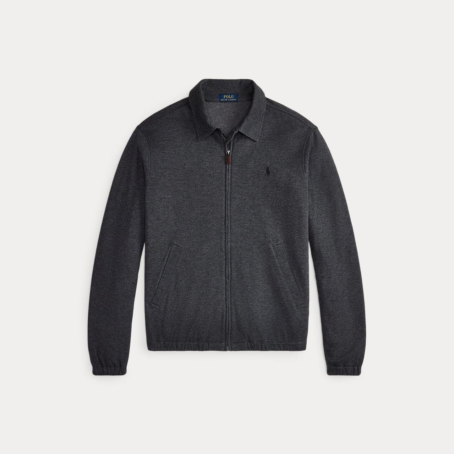 Herringbone Luxury Jersey Bomber Jacket