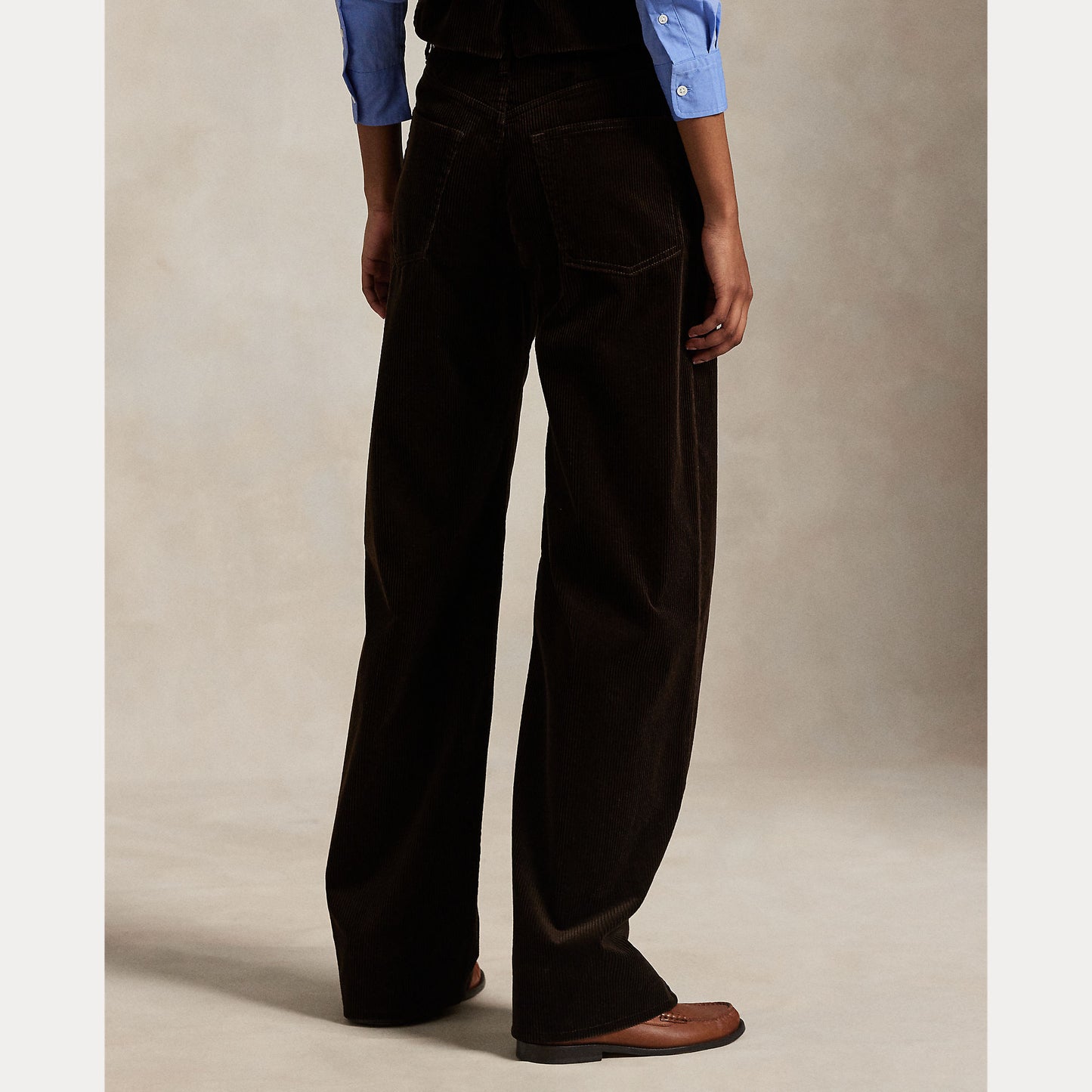 Polo Ralph Lauren Cotton Corduroy Wide Leg Pant