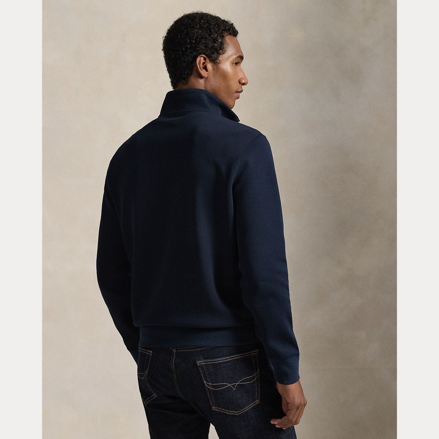 Polo Ralph Lauren Double Knit Quarter Zip Pullover
