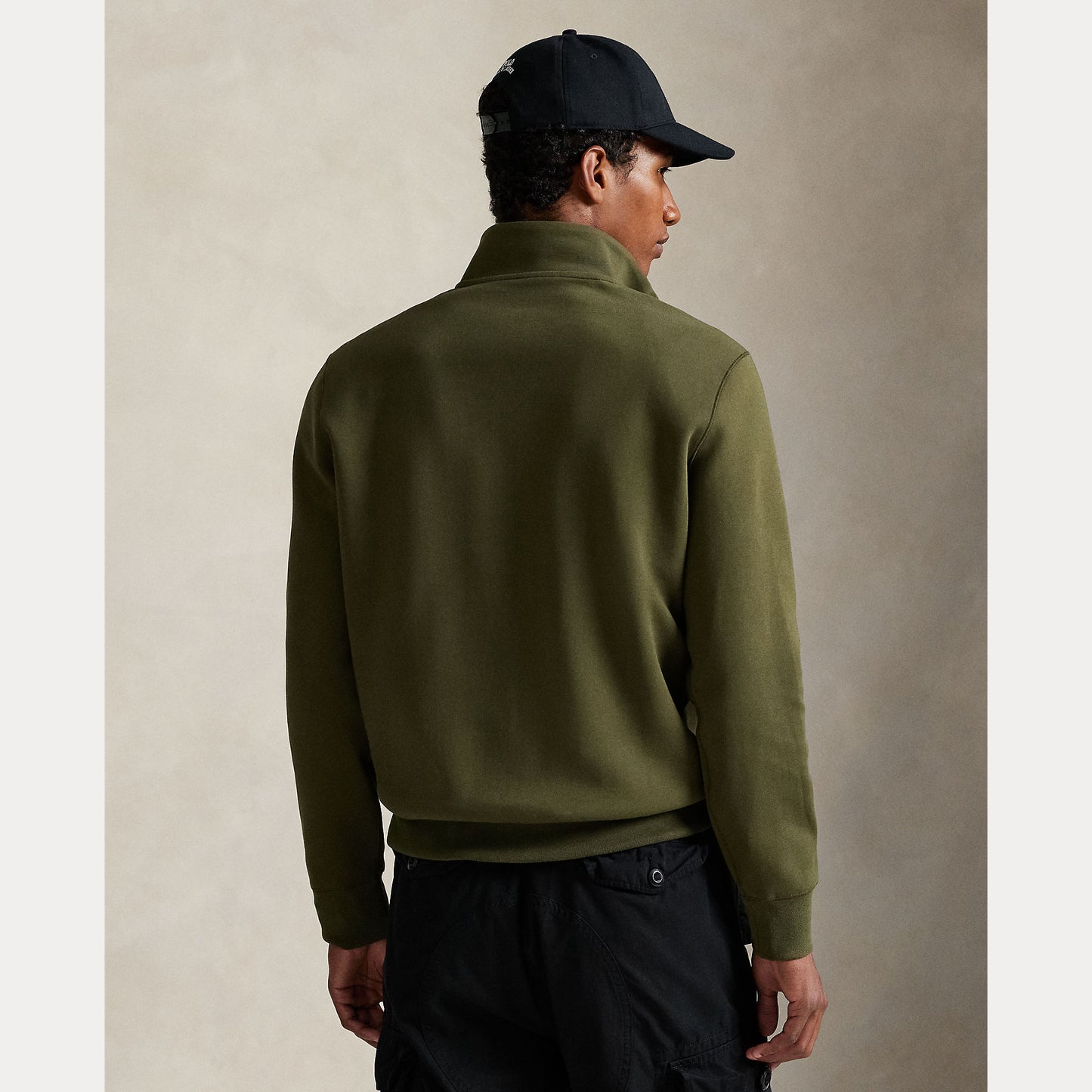 Polo Ralph Lauren Double Knit quarter Zip Pullover