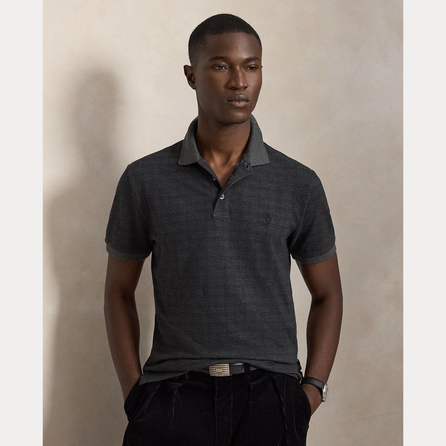 Polo Ralph Lauren Custom Fit Stretch Mesh Polo Shirt