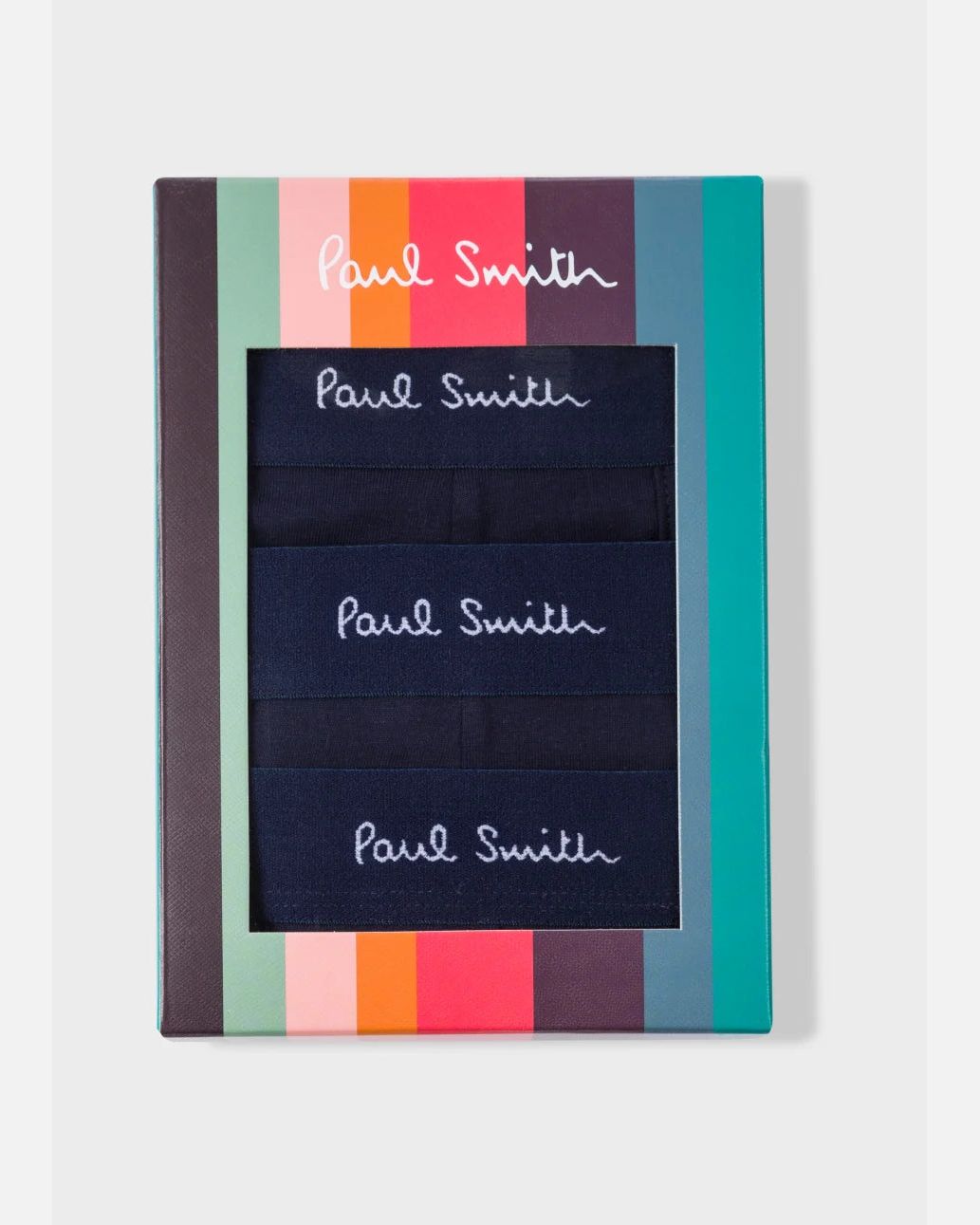 Paul Smith 3-Pack Organic Cotton Stretch Boxers