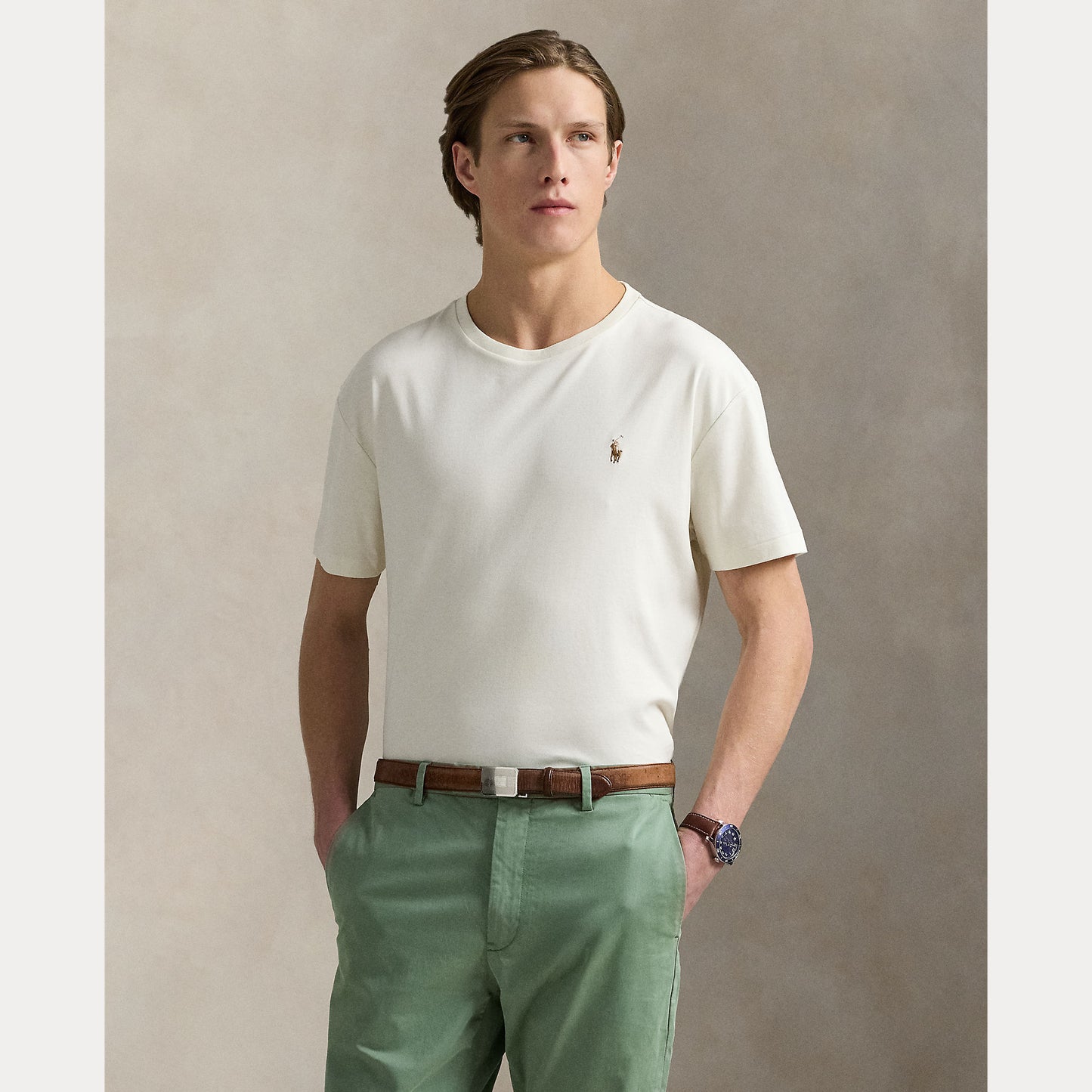 Polo Ralph Lauren Custom Slim Fit Soft Cotton T-Shirt