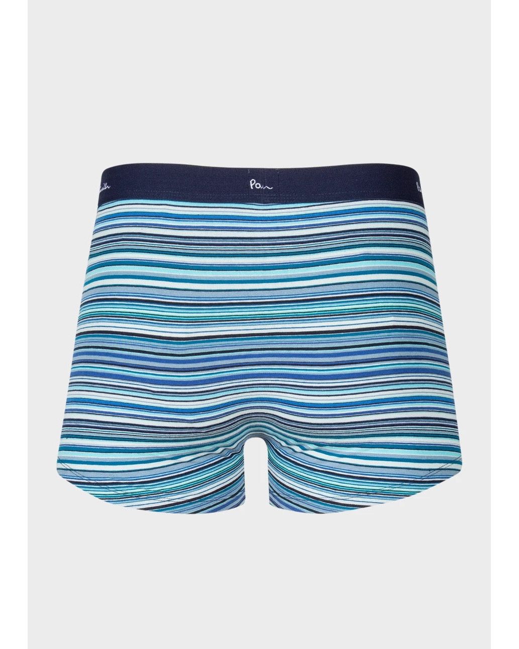 Paul Smith Blue 'Signature Stripe' Low-Rise Boxer Briefs Three Pack
