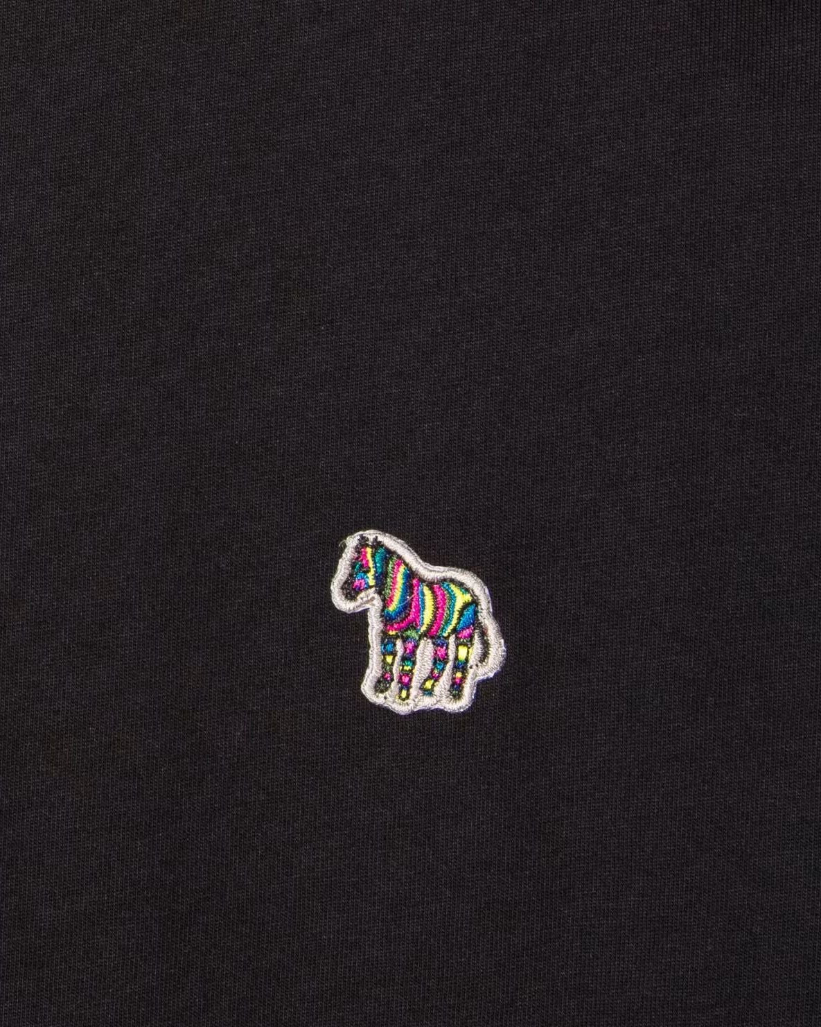 Paul Smith Navy Cotton Zebra Logo T-Shirt