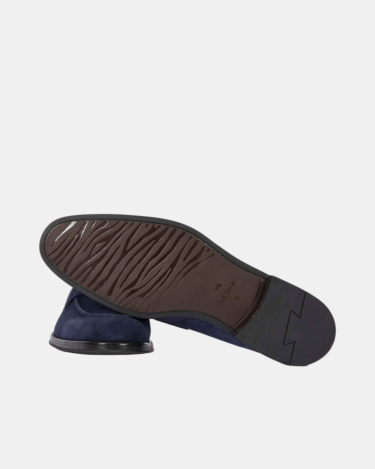 Paul Smith Navy Suede 'Pierce' Loafers