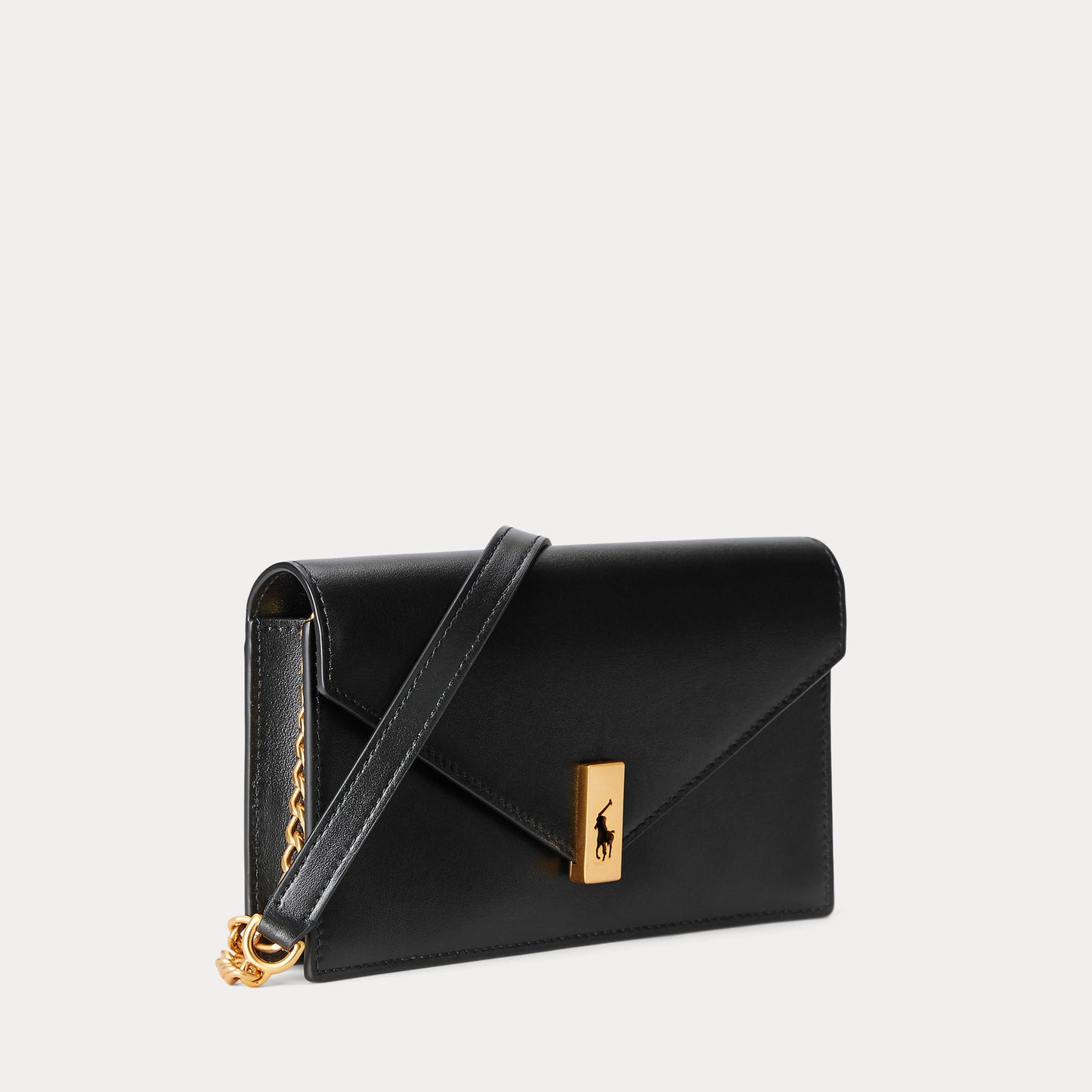 Polo Ralph Lauren Leather & Wallet Chain