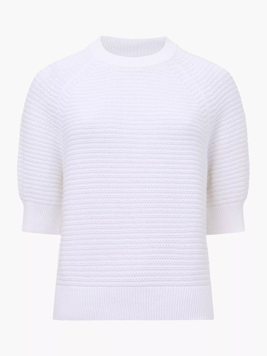 French Connection Lily Mozart Short Sleeve Knit