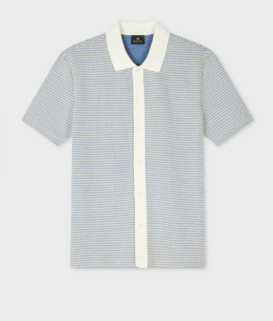 Paul Smith Short Sleeve Knitted Shirt