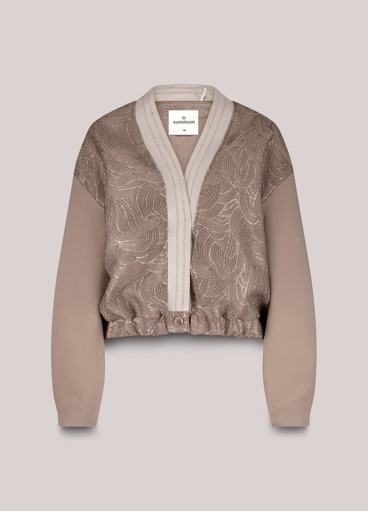 Summum Jacquard Bomber Jacket