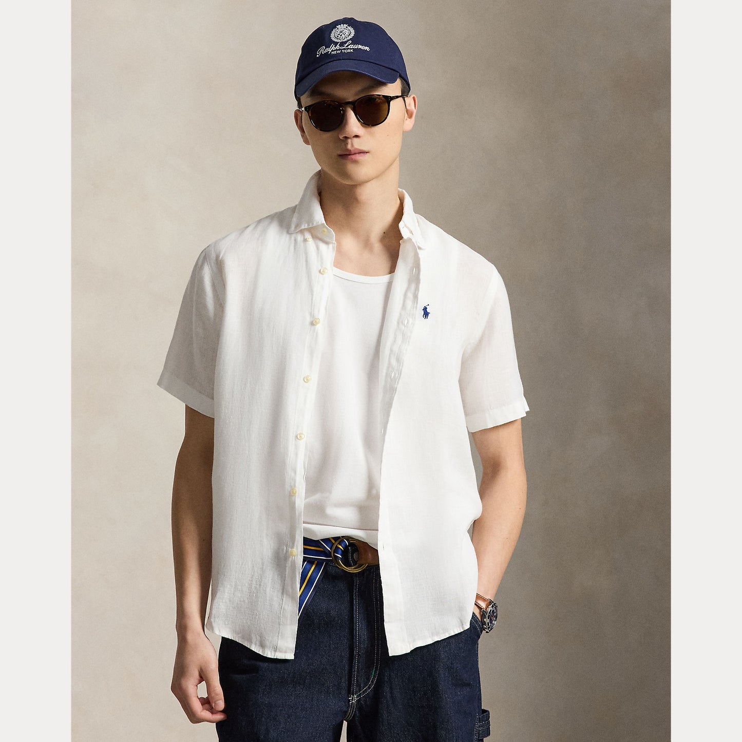 Polo Ralph Lauren Custom-Fit Linen Shirt