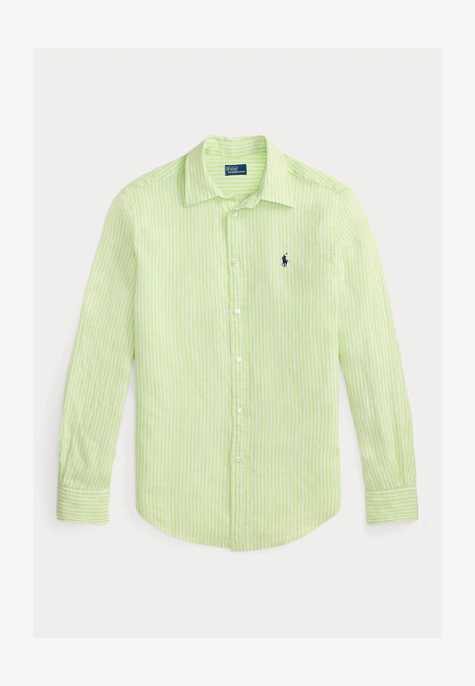 Polo Ralph Lauren Classic Fit Striped Linen Shirt