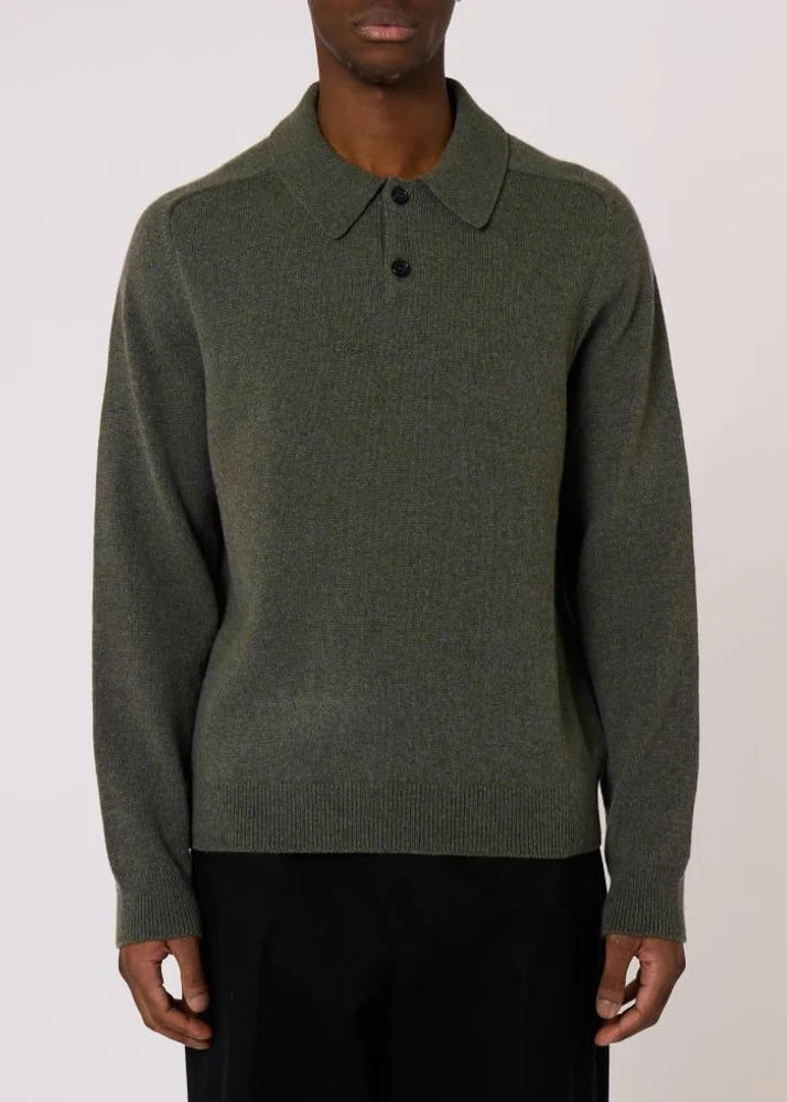 Paul Smith Long Sleeve Polo Sweater