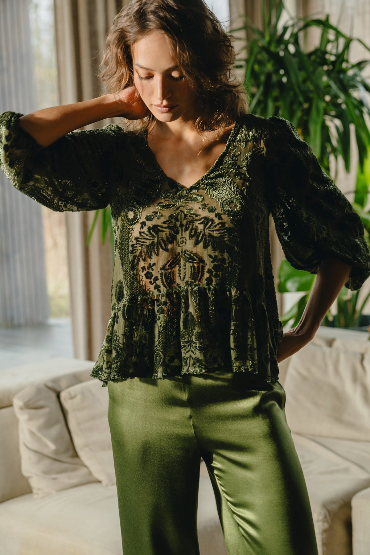 Traffic People Cecilia Tallis Stevie Blouse