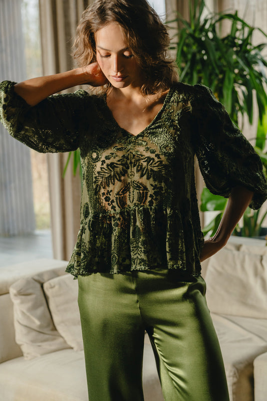 Traffic People Cecilia Tallis Stevie Blouse