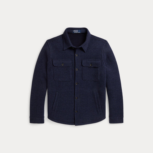 Polo Ralph Lauren Plaid Wool Blend Overshirt