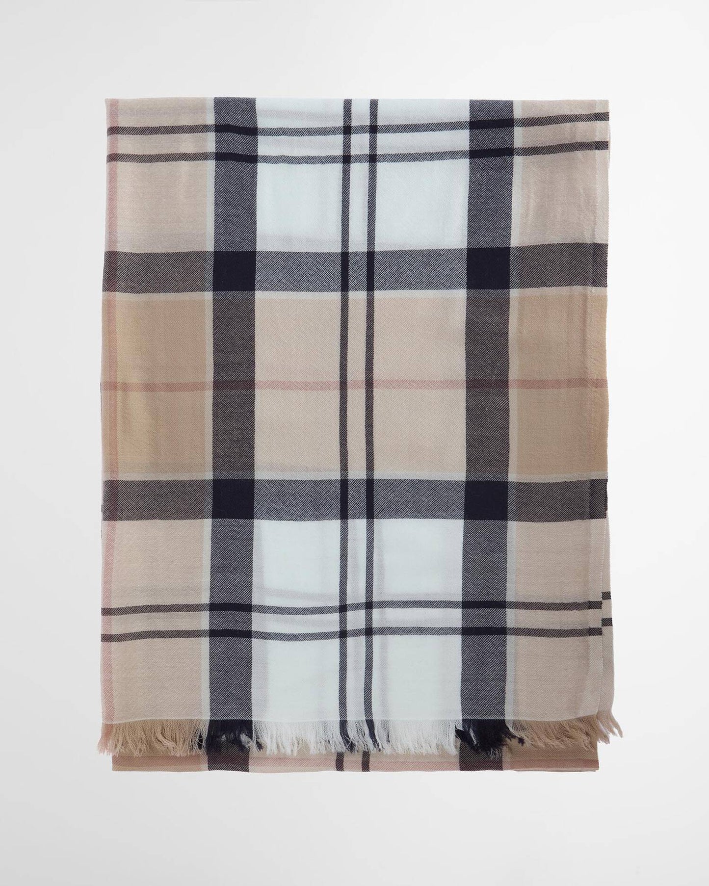 Barbour Verona Tartan Pashmina Scarf