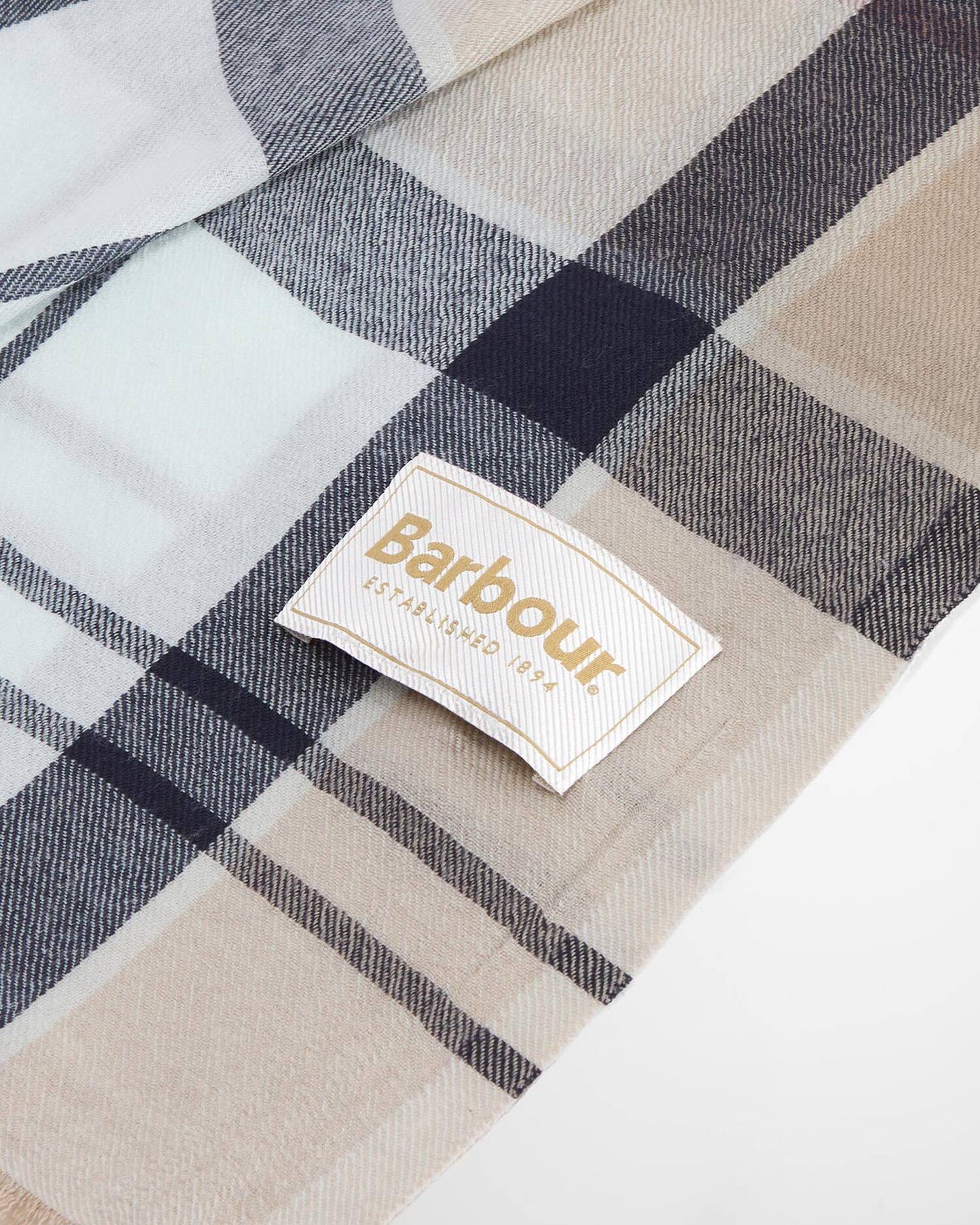 Barbour Verona Tartan Pashmina Scarf