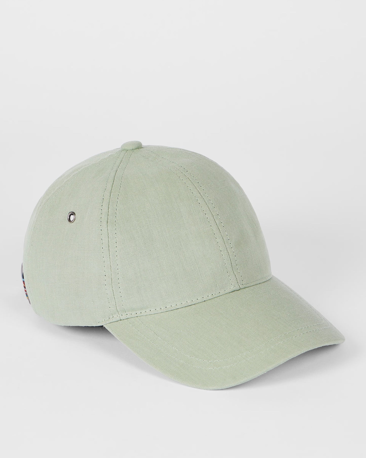 Paul Smith Sage Linen Cap