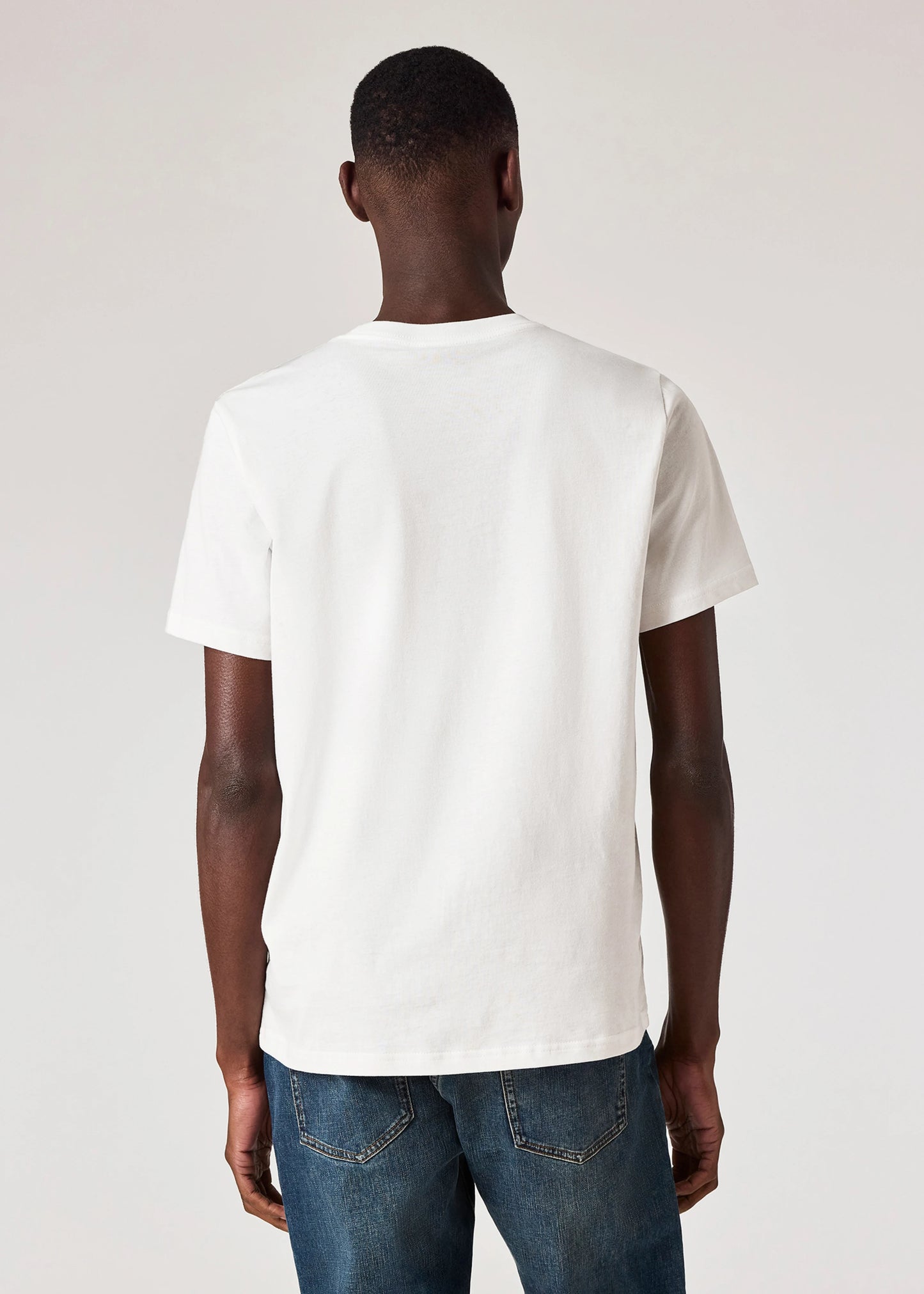 Paul Smith White Organic Cotton Zebra Logo T-Shirt