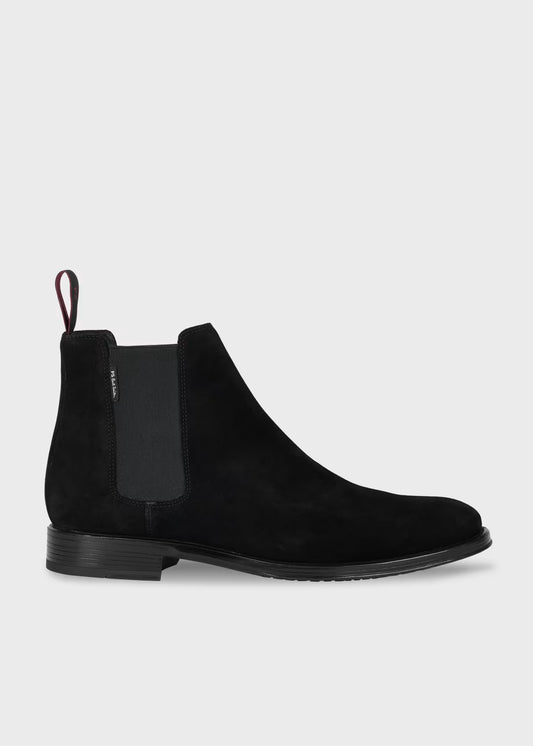 Paul Smith Black Suede 'Augustus' Boots