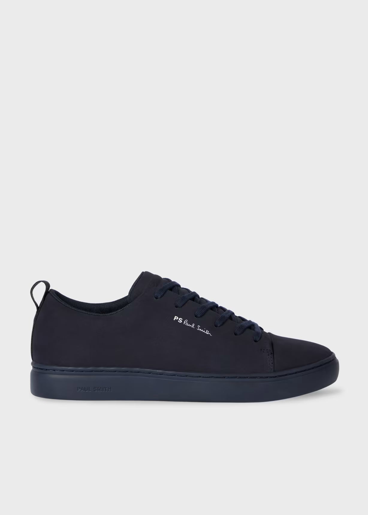 Paul Smith Dark Navy Nubuck 'Lee' Trainers