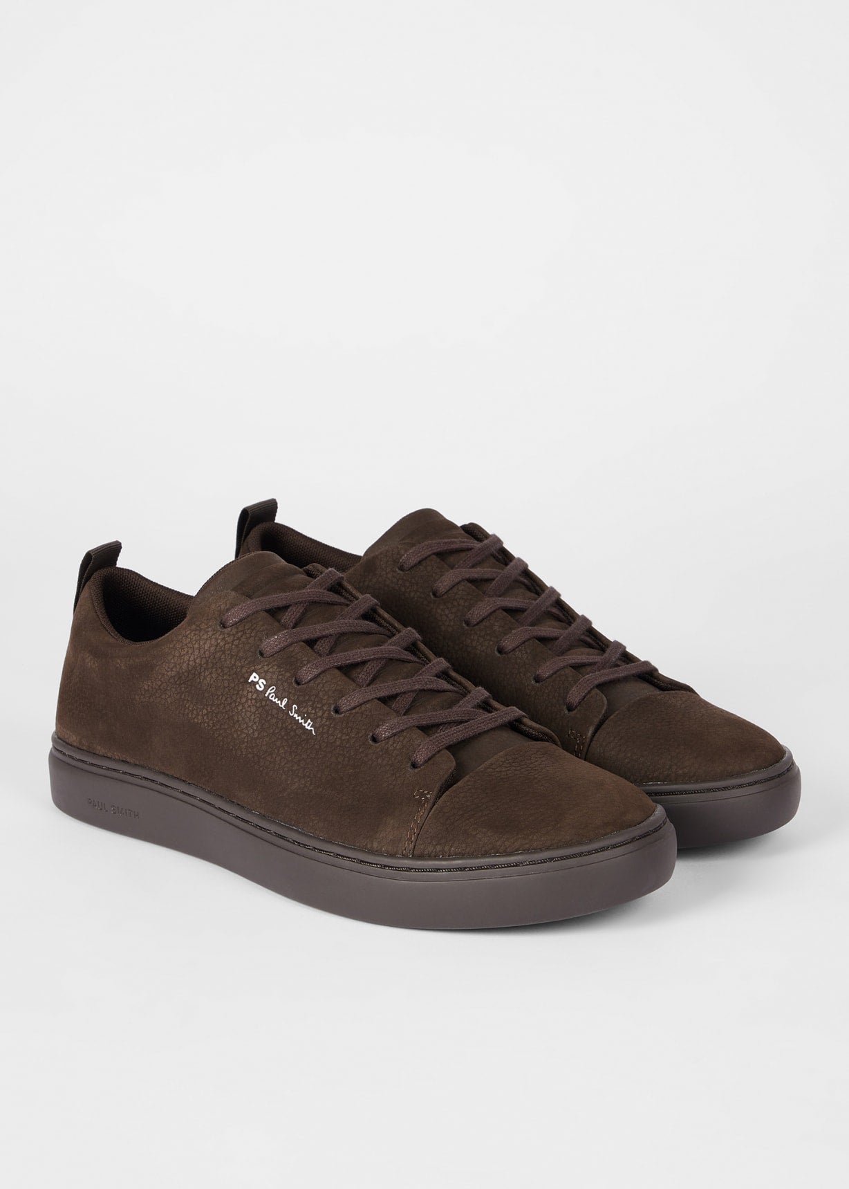 Paul Smith Chocolate Nubuck 'Lee' Trainers