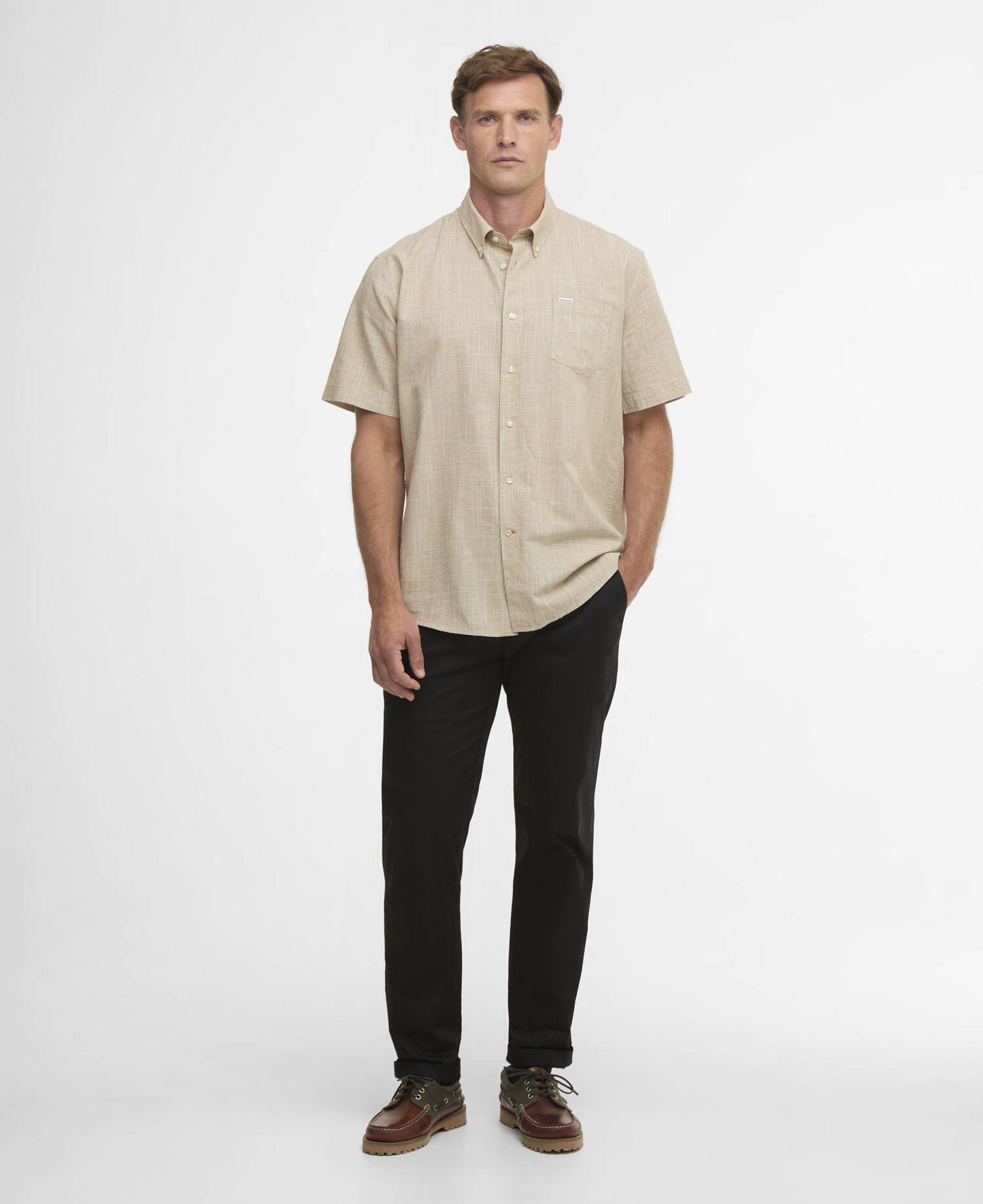 Barbour Flemming Linen Short-Sleeved Shirt