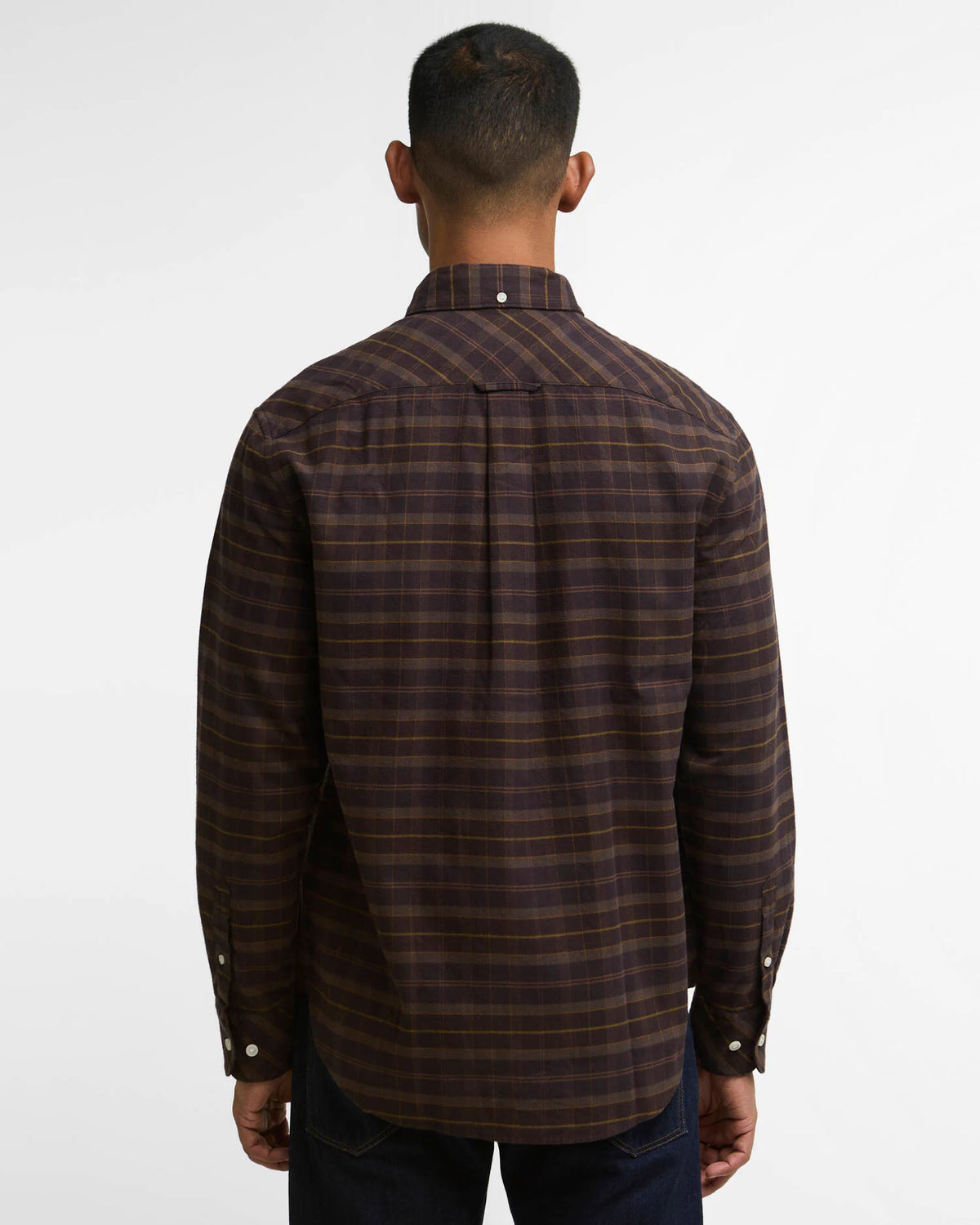 Barbour Mineral Tartan Authentic-Fit Long-Sleeved Shirt